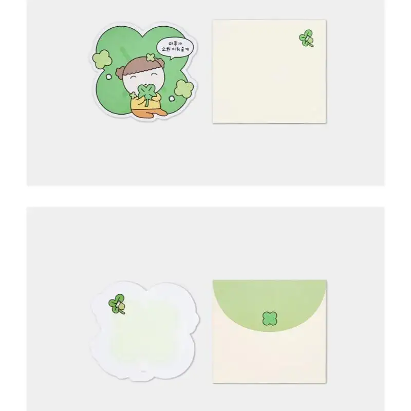 Maru Is a Puppy - Maru Clover Shaped Letter Paper - Image 2
