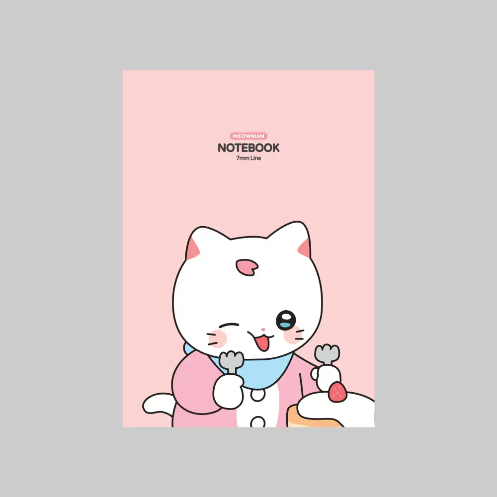 Meow Man - B5 Notebook - Image 9