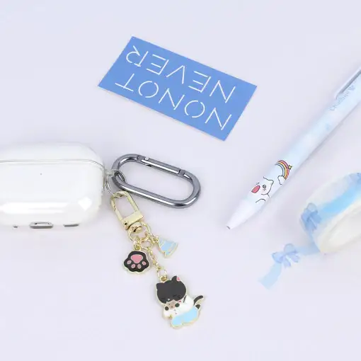 Meow Man - Metal Keyring - Image 5