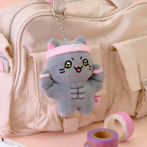 Meow Man - Yong Cheol Muscle Mini Doll Keychain - Image 2