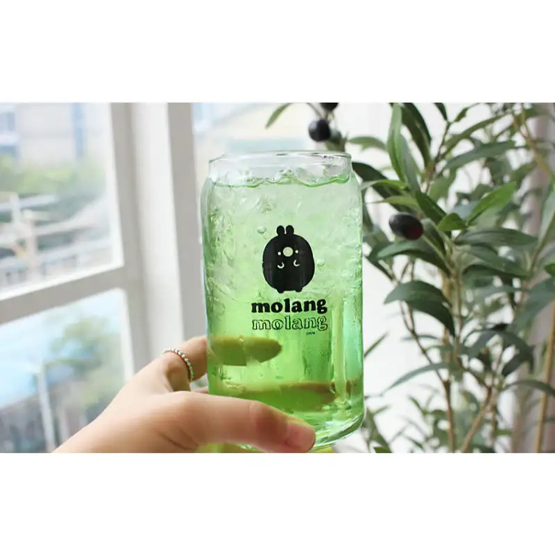 Molang - Can-Shaped Glass Cup - Image 5