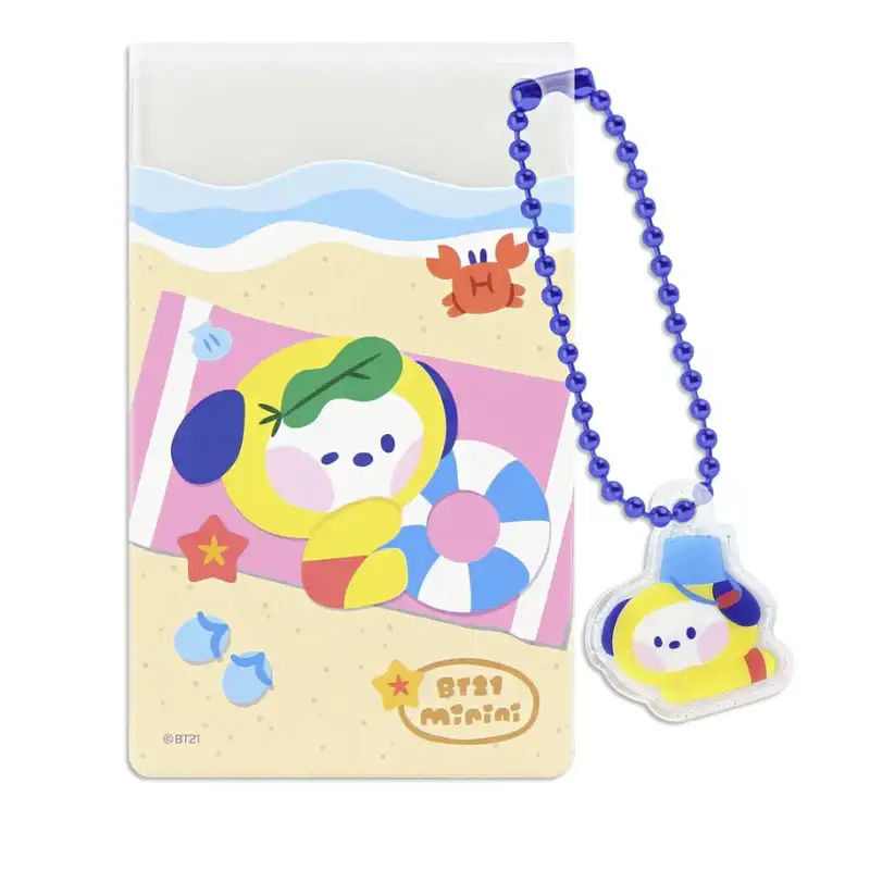 Monopoly x BT21 - Clear Card Pocket - Summer Sky - Image 2