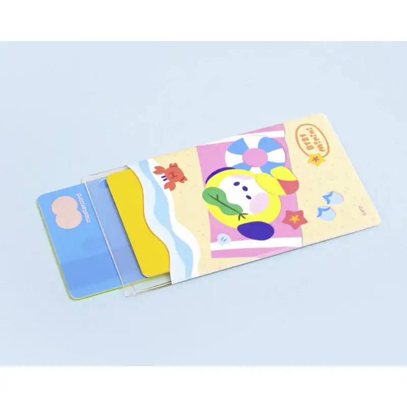 Monopoly x BT21 - Clear Card Pocket - Summer Sky - Image 4