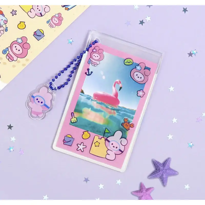 Monopoly x BT21 - Clear Card Pocket - Summer Sky - Image 8