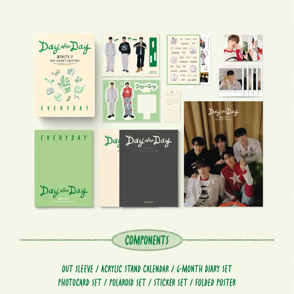 MONSTA X - 2024 Season's Greetings - Image 13
