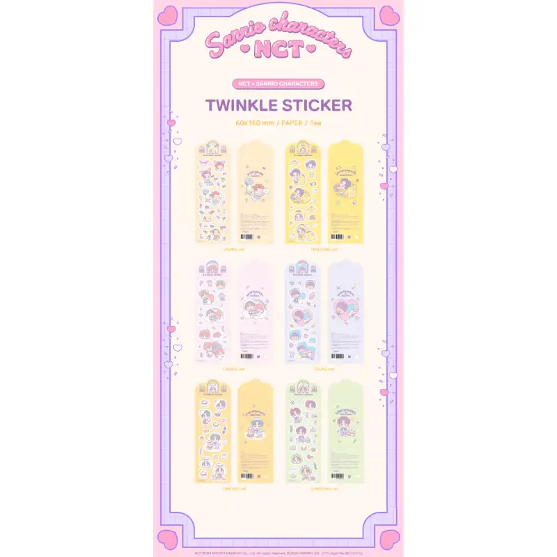 NCT x Sanrio - Twinkle Sticker - Image 13