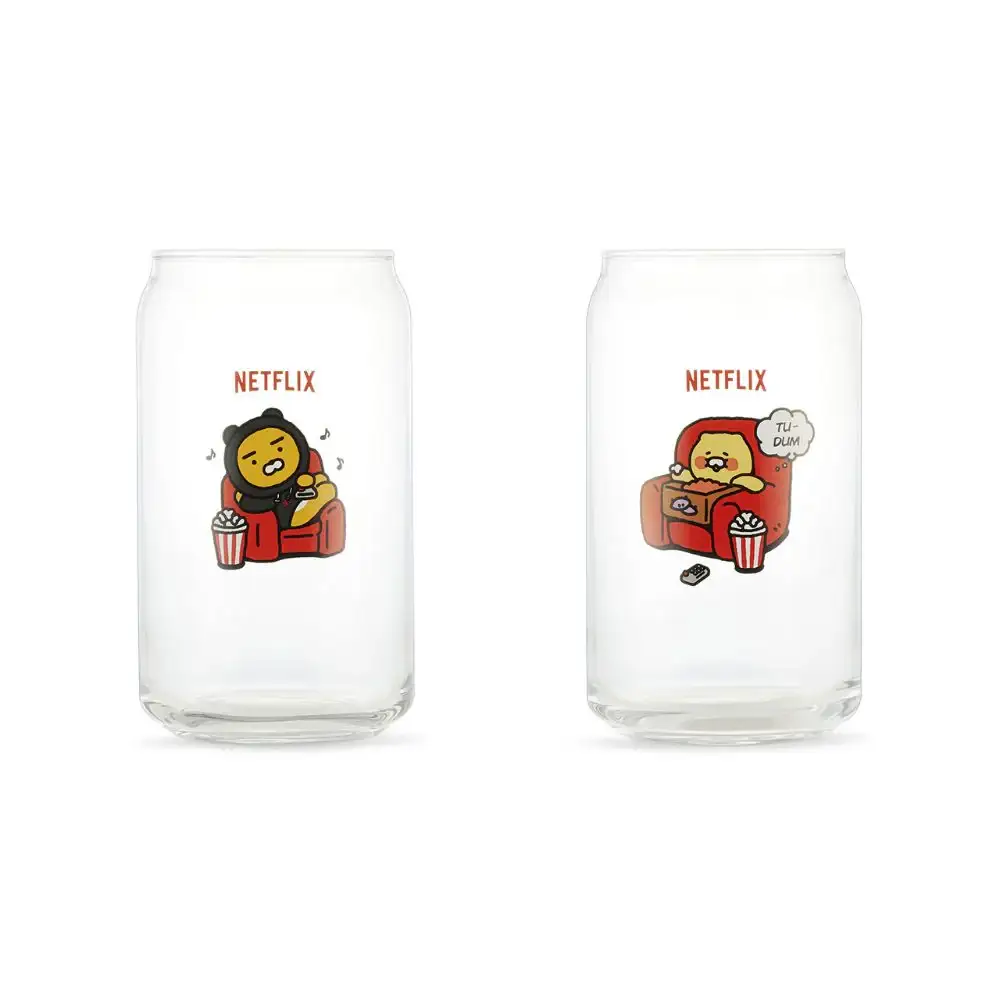 Netflix x Kakao Friends - Ryan & Choonsik Beer Cup Set (2 pcs) - Image 5