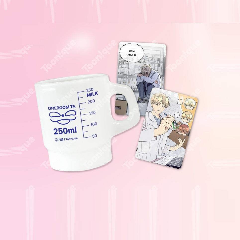 One-Room TA x Toonique - Beaker Milk Glass Set