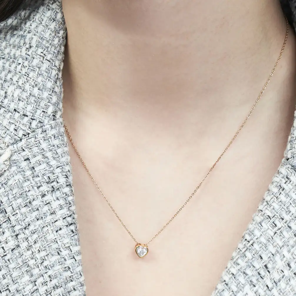 OST - Baby Heart Necklace - Image 3