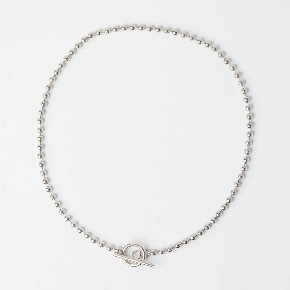 OST - Basic Ball Toggle Bar Bracelet - Image 2