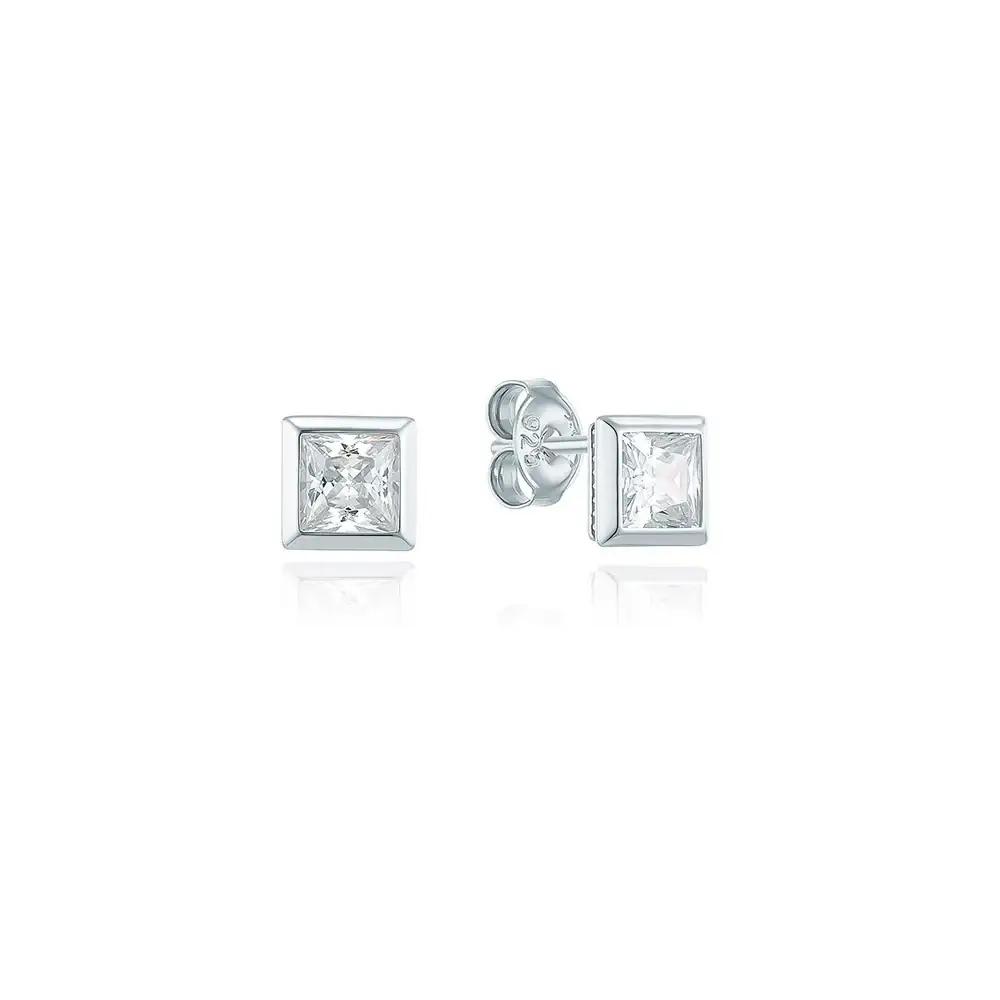 OST - Shine Basic Square Earrings