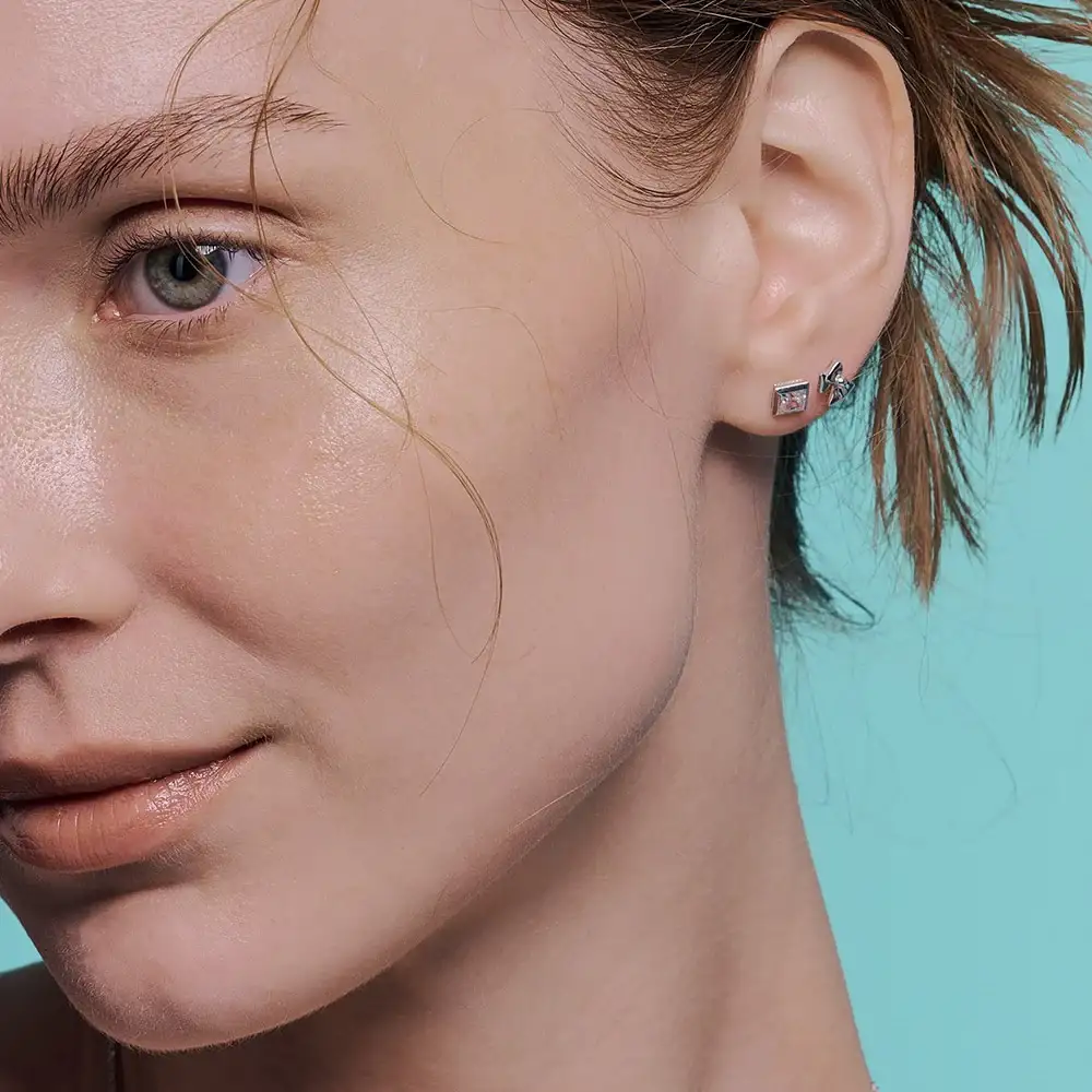 OST - Shine Basic Square Earrings - Image 5