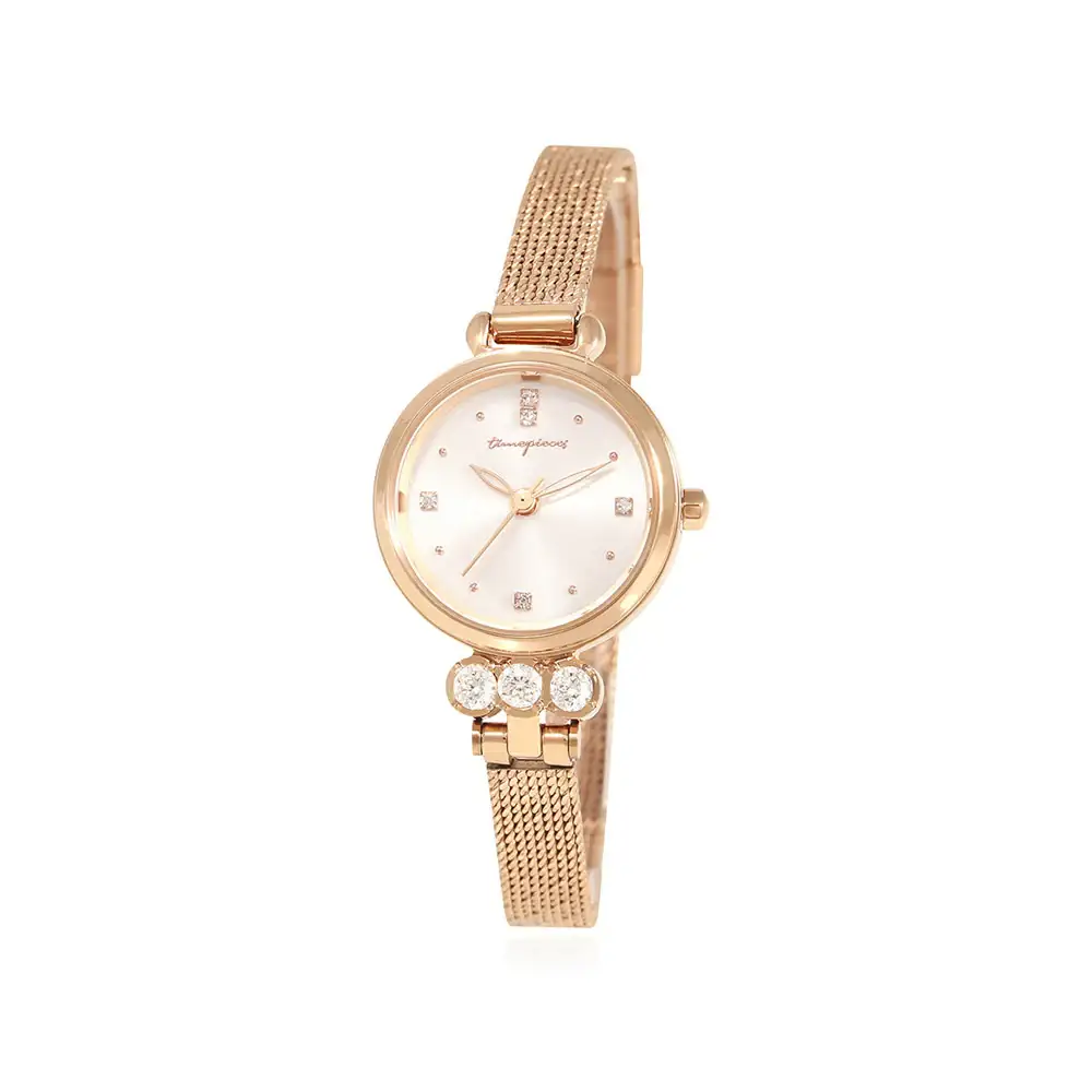 OST - Simulated Dia Lumiere Women's Mesh Watch - Image 2
