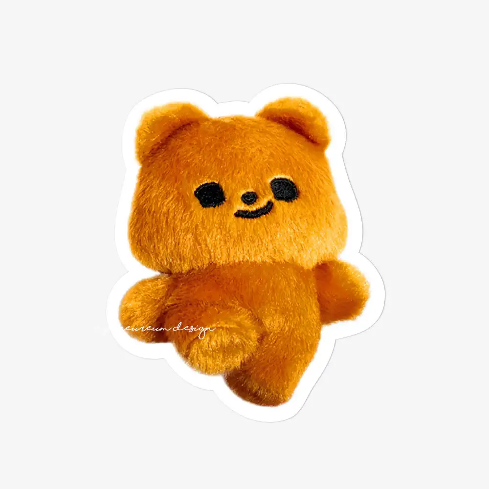 Pureureum Design - Cupid Bear Mini Doll Sculpture Sticker - Image 5