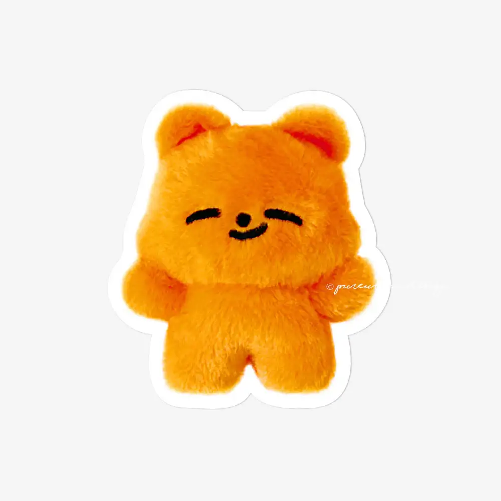 Pureureum Design - Cupid Bear Mini Doll Sculpture Sticker - Image 6