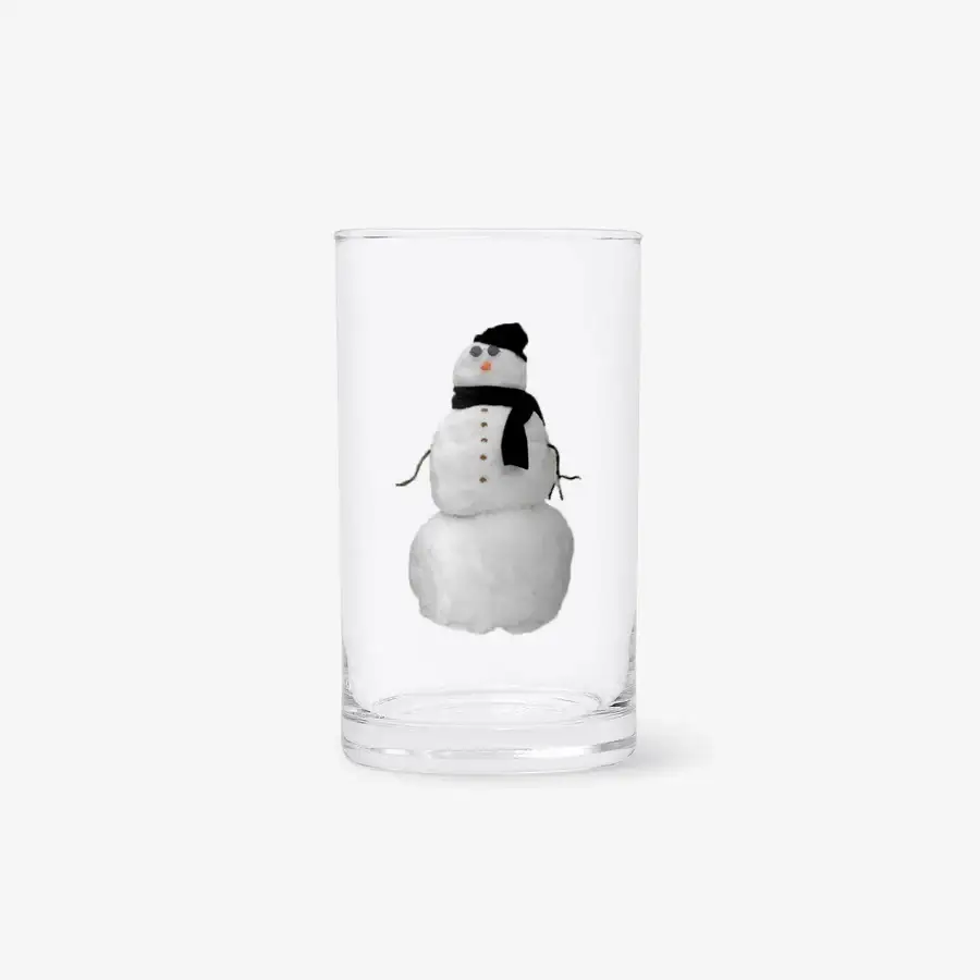 Queens Rain - Zen Person Glass Cup