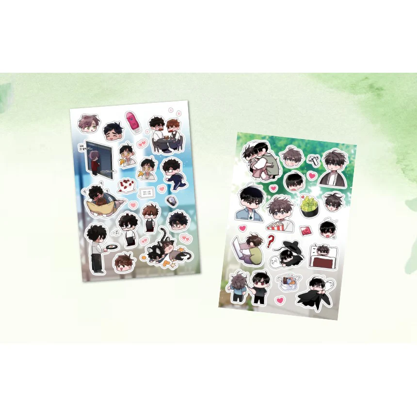 Sign Language x One Summer Day - Sticker Set (Kerjakga Exhibition) - Image 3
