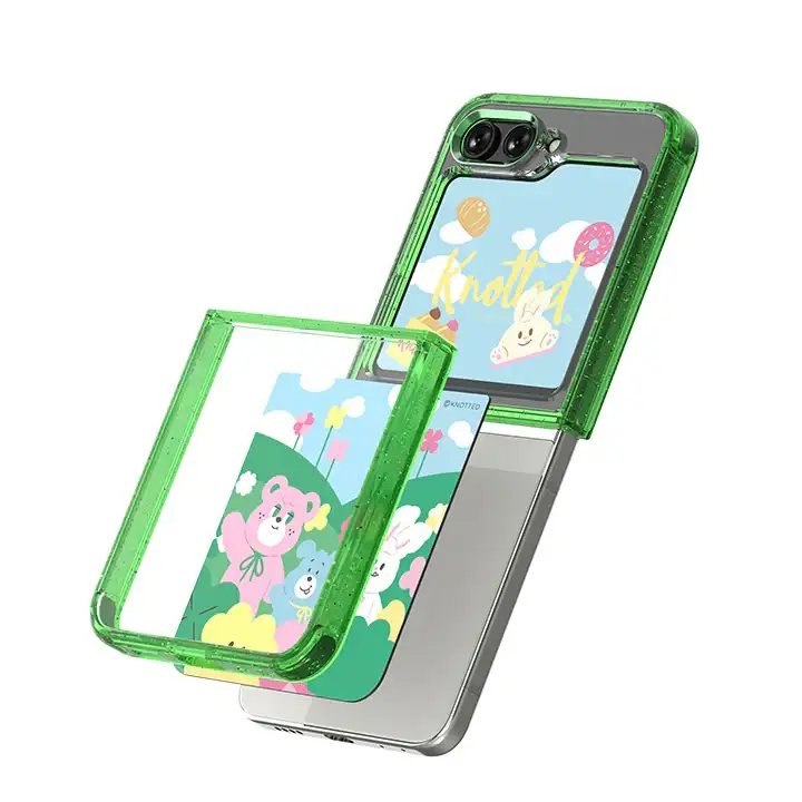 SLBS - Knotted Friends Flip Suit Phone Case (Galaxy Z Flip5) - Image 2