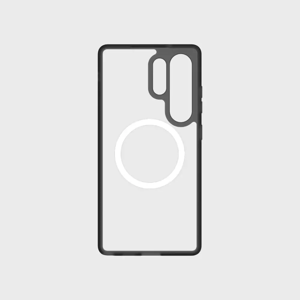 SLBS - SLBS Clear Magnet Case Matte Black (Galaxy S25 Series) - Image 2