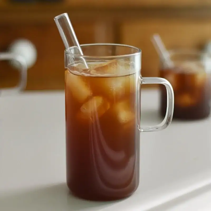 Somkist - Cafe Heat Resistant Glass Mug Cup - Image 4