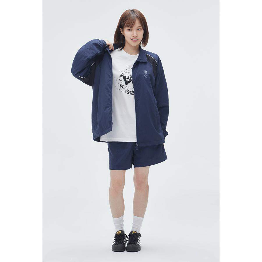 SPAO x Namgung Hyuk - Windbreaker (GLOSSY NAVY) - Image 8