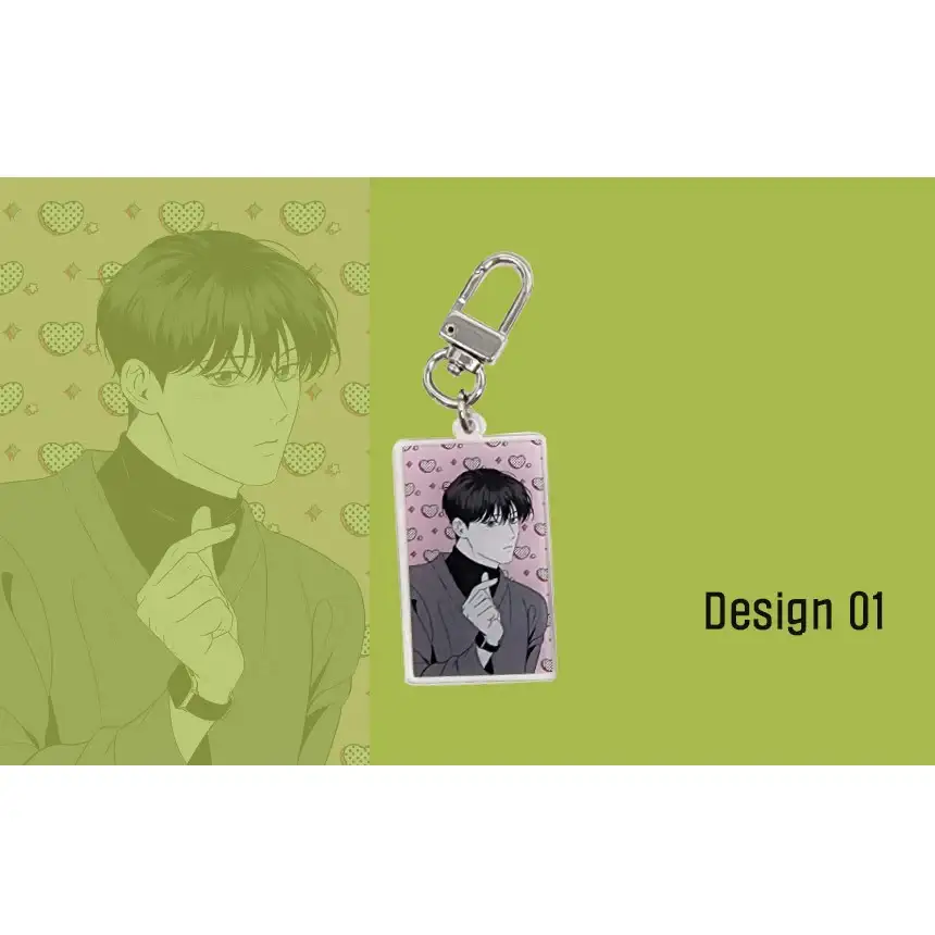 Stranger - Square Acrylic Keyring - Image 2