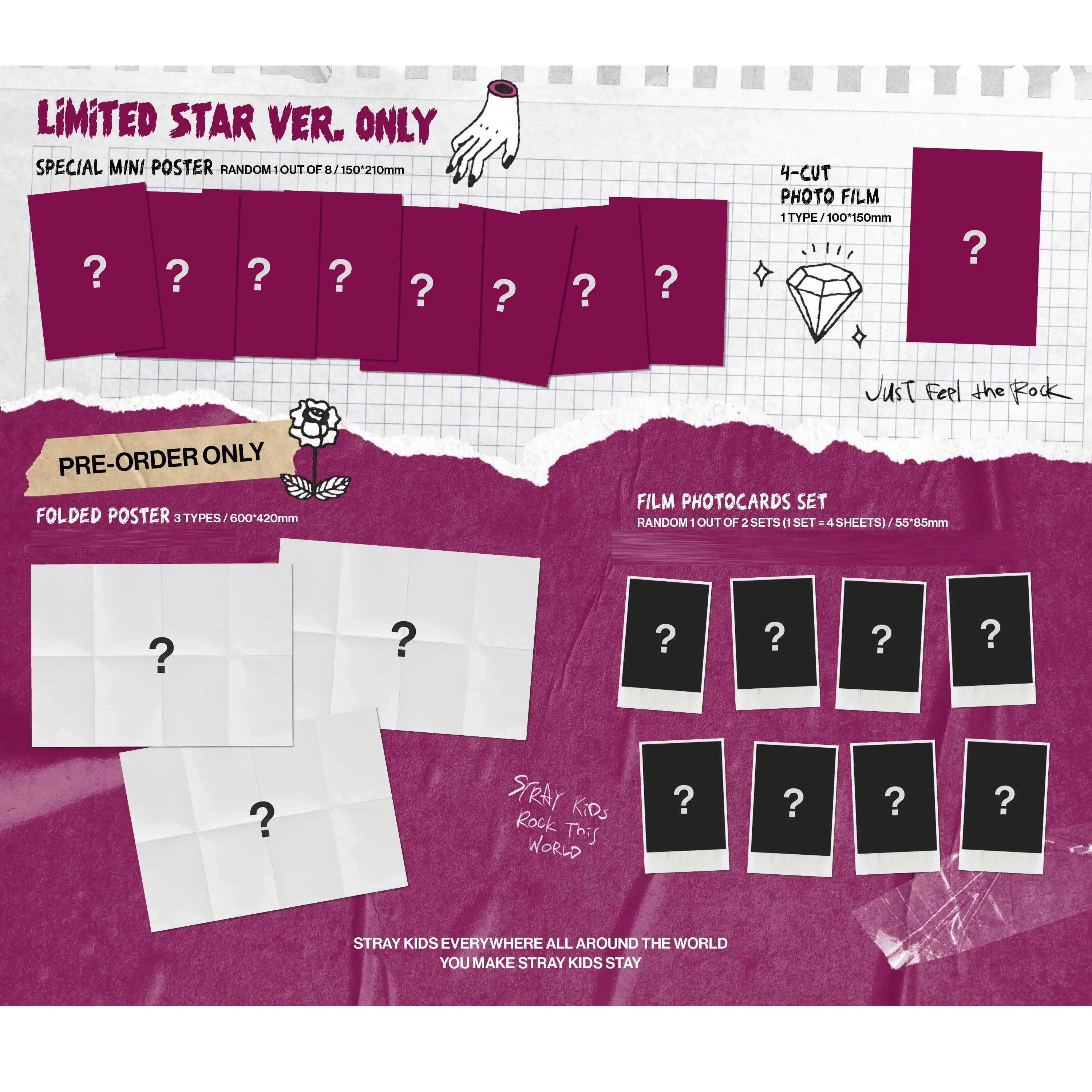 Stray Kids - 樂-Star : 8th Mini Album (Limited Star Version) - Image 3