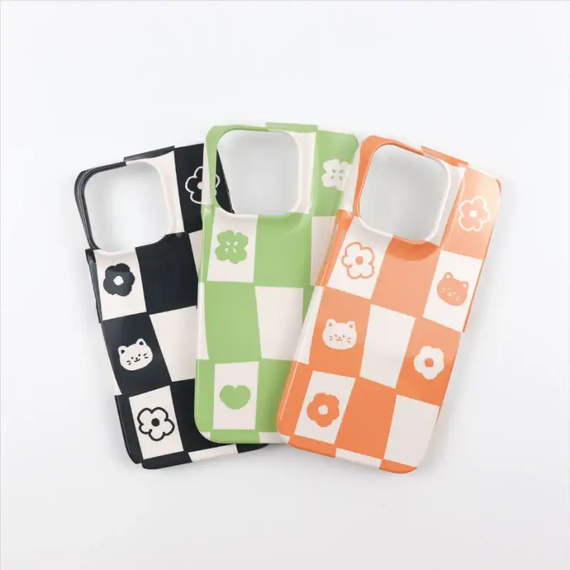 Teteum - Checker Board iPhone Hard Case