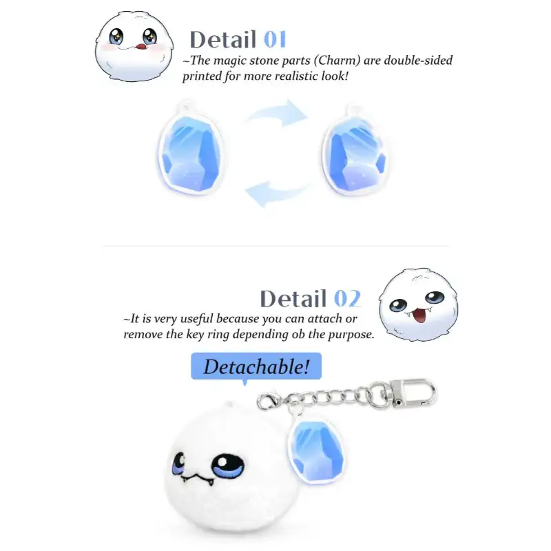 The Newbie is Too Strong - Popoi Doll Keyring - Image 3