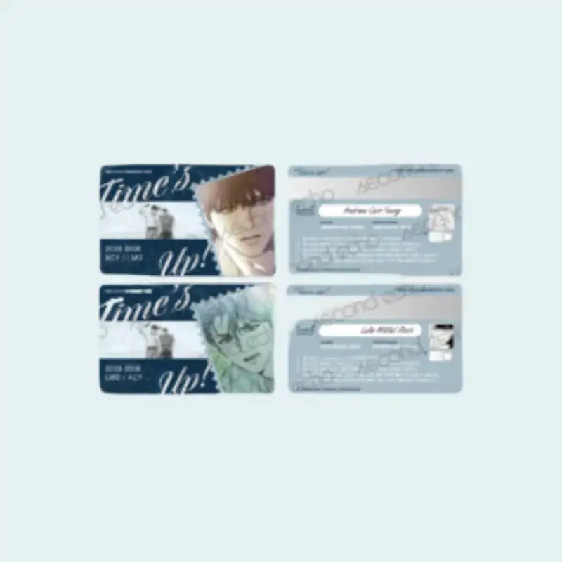 Time's Up x Second Echo - Airport VIP Membership Card Set - Image 9