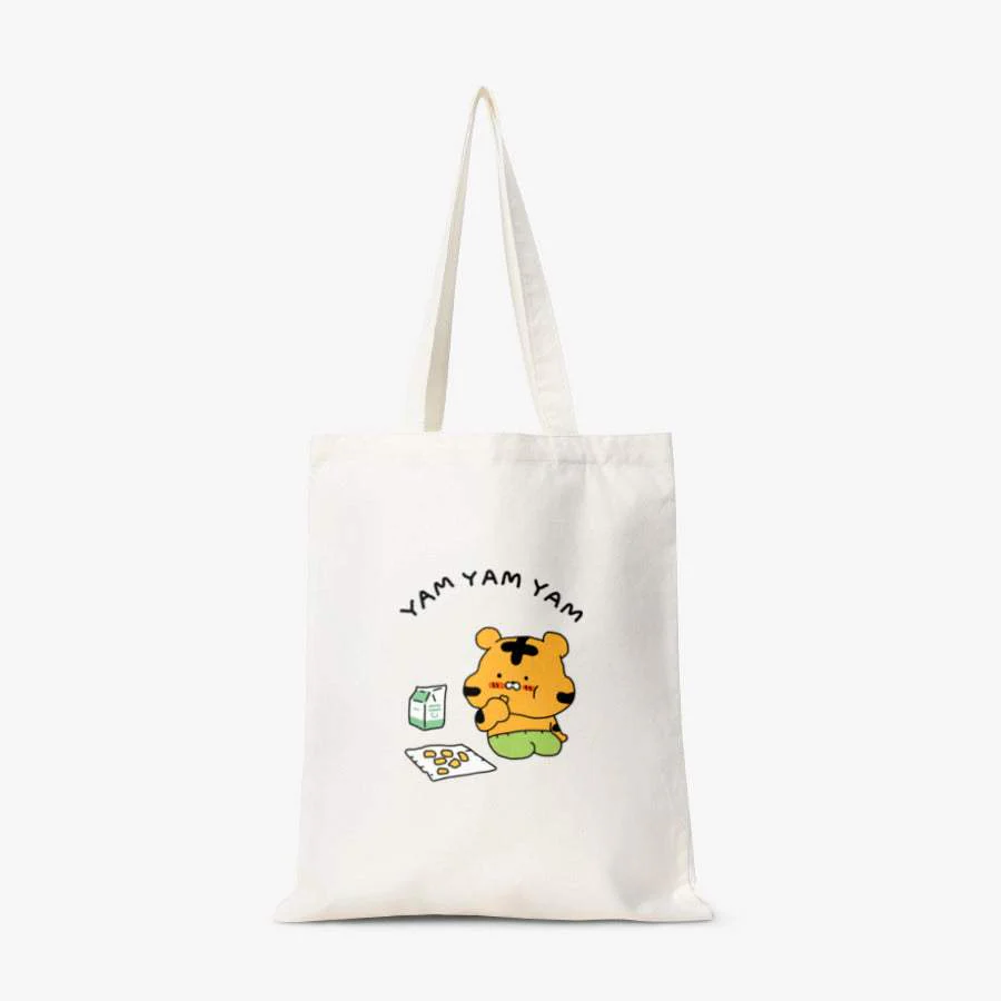 Timid Tiger Coco - Basic Eco Bag - Image 3