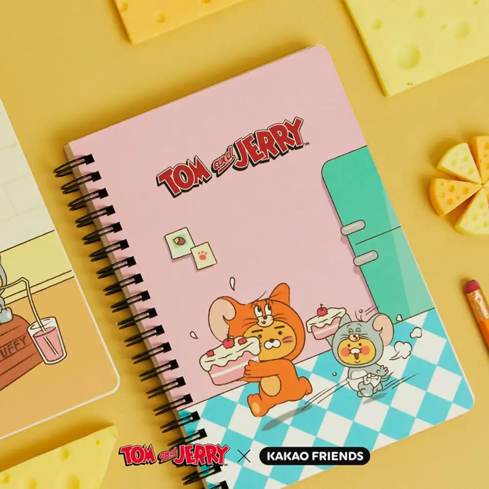 Tom and Jerry x Kakao Friends - Ryan & Choonsik Notebook - Image 3