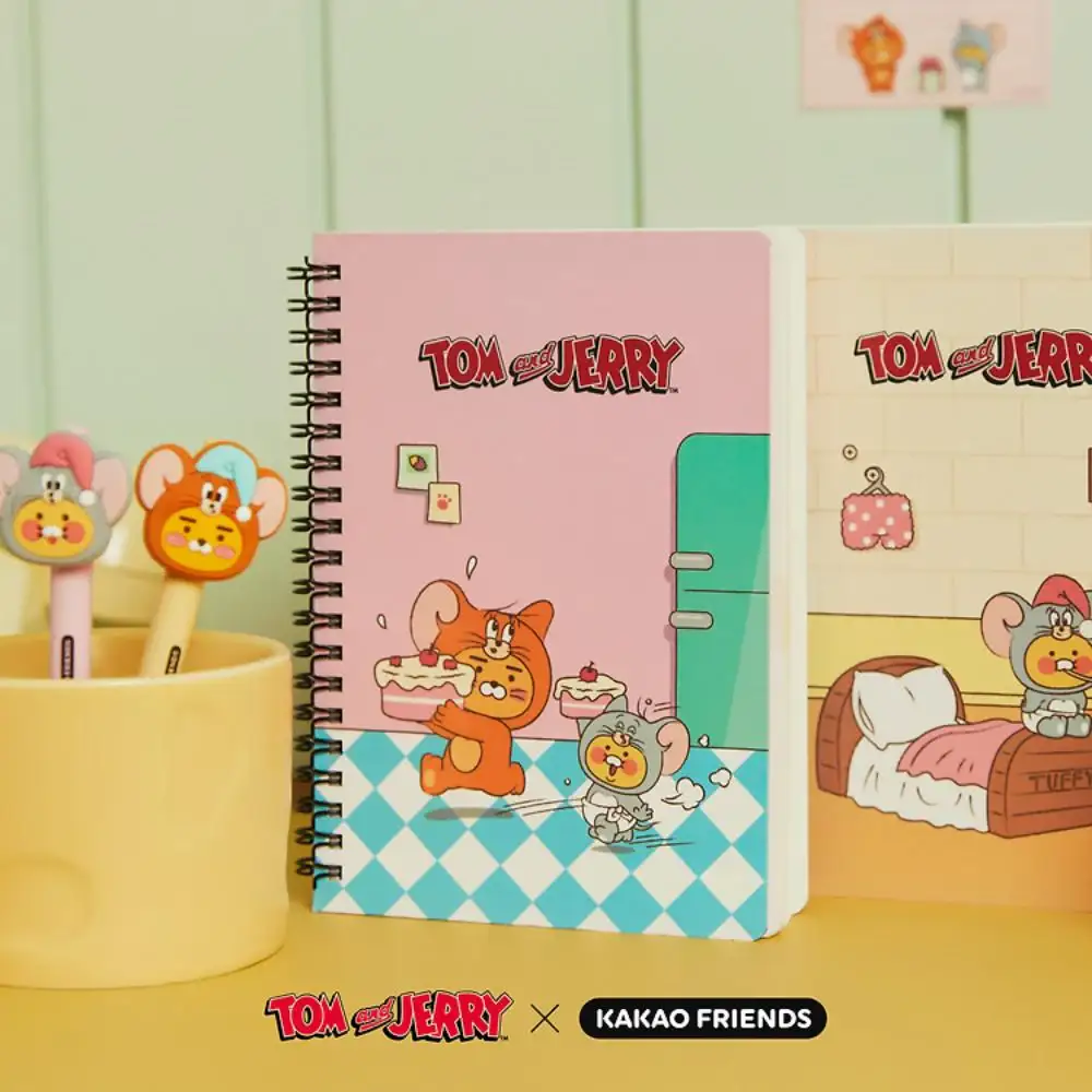 Tom and Jerry x Kakao Friends - Ryan & Choonsik Notebook - Image 4