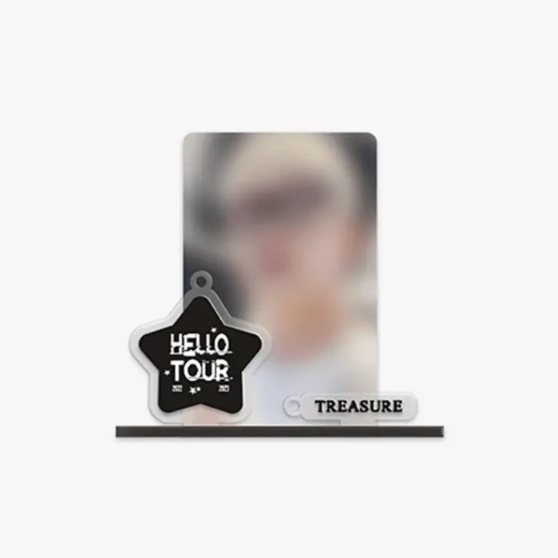 TREASURE - HELLO Tour - Acrylic Photo Card Holder - Image 5