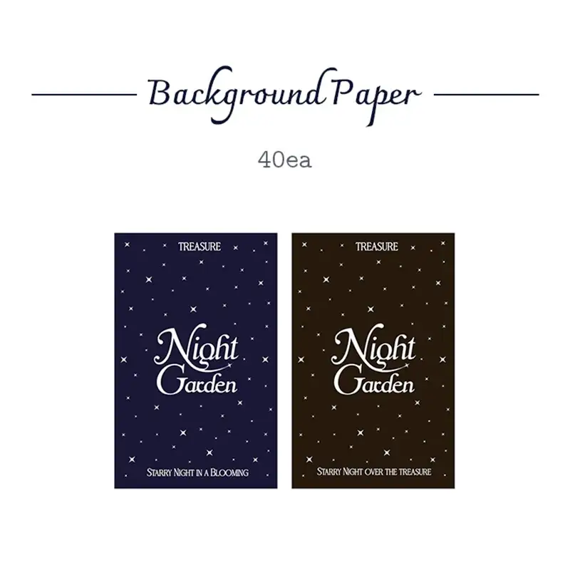 TREASURE - NIGHT GARDEN - Photo Card Collect Book - Image 5