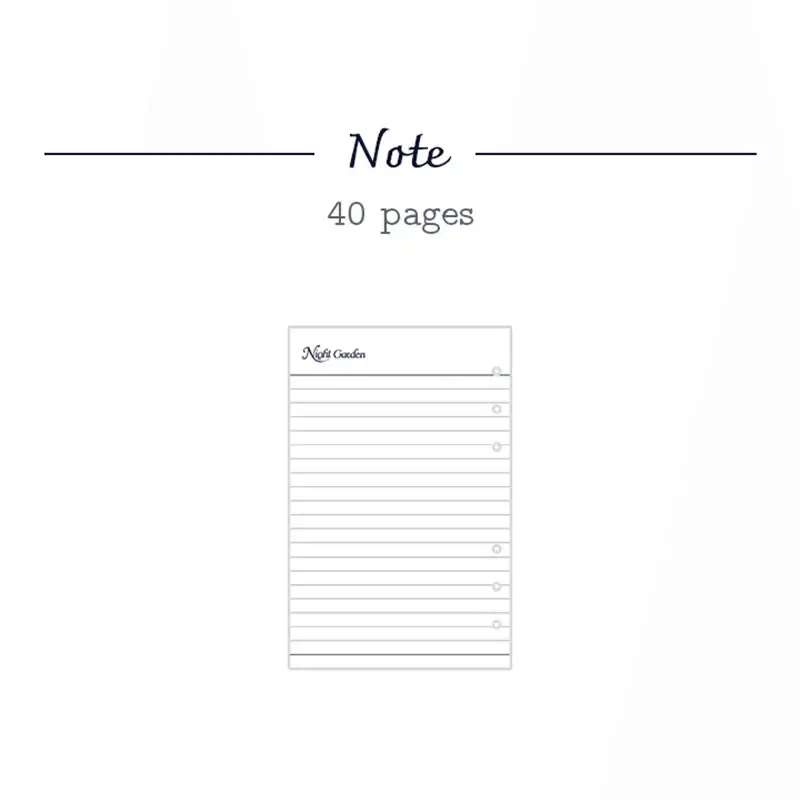 TREASURE - NIGHT GARDEN - PVC Cover Note - Image 5