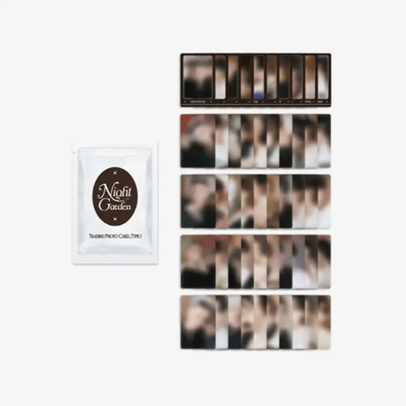 TREASURE - NIGHT GARDEN - Trading Photo Card