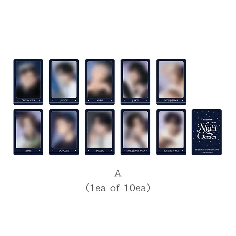 TREASURE - NIGHT GARDEN - Trading Photo Card - Image 10