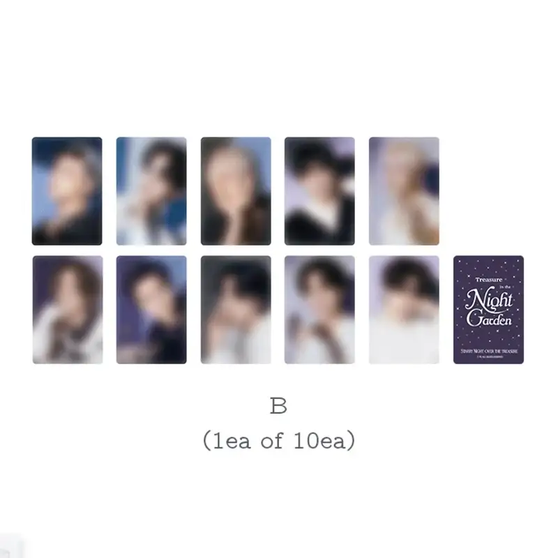 TREASURE - NIGHT GARDEN - Trading Photo Card - Image 11