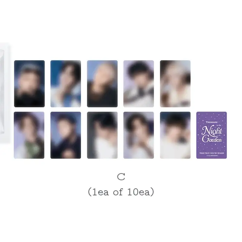 TREASURE - NIGHT GARDEN - Trading Photo Card - Image 12