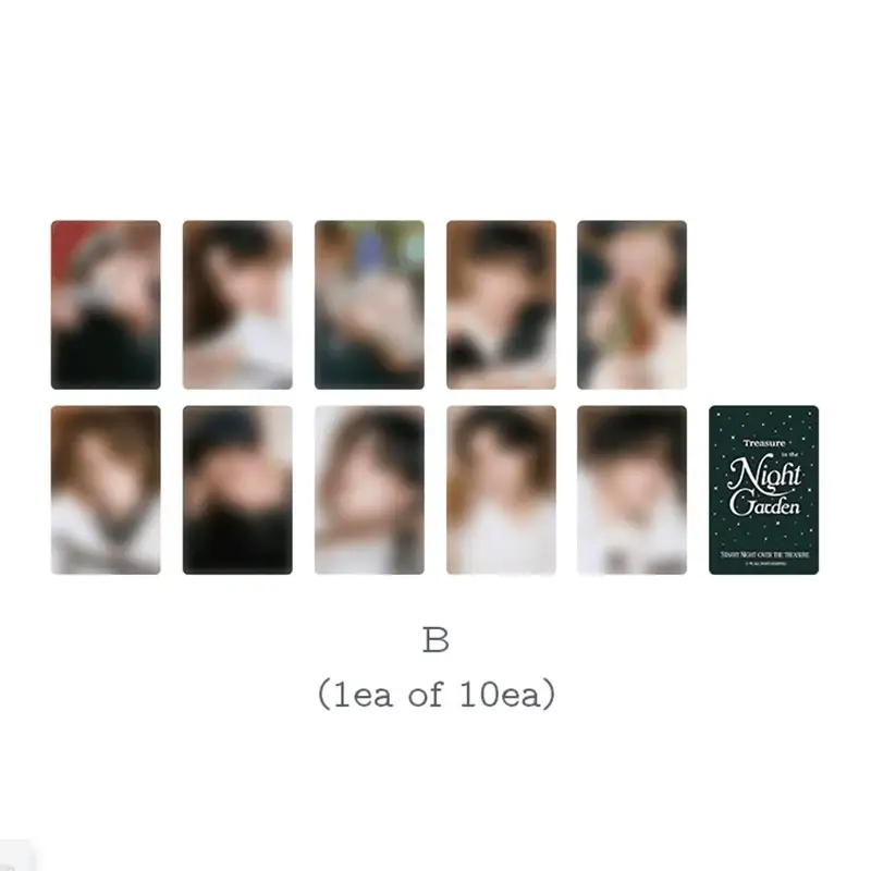 TREASURE - NIGHT GARDEN - Trading Photo Card - Image 4