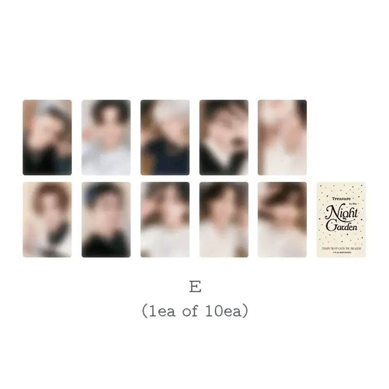TREASURE - NIGHT GARDEN - Trading Photo Card - Image 7