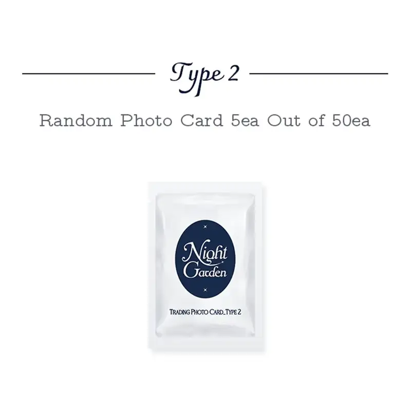 TREASURE - NIGHT GARDEN - Trading Photo Card - Image 9
