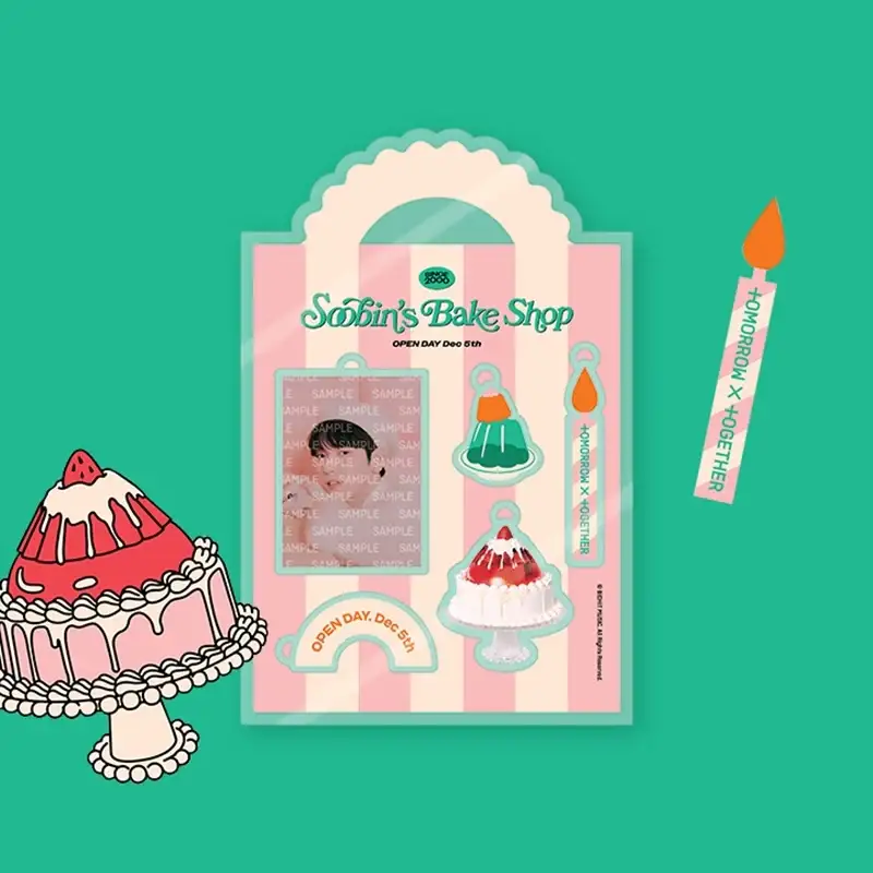 TXT - Soobin - Acrylic Keyring Set - Image 2