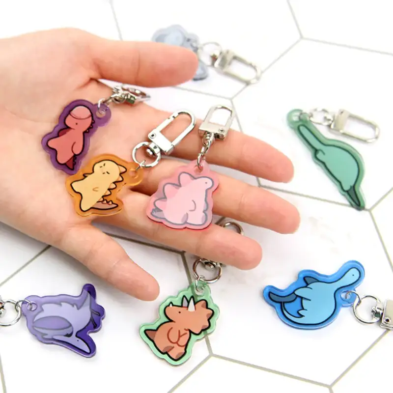 Webtoon Shop - Double-sided Acrylic Keyring
