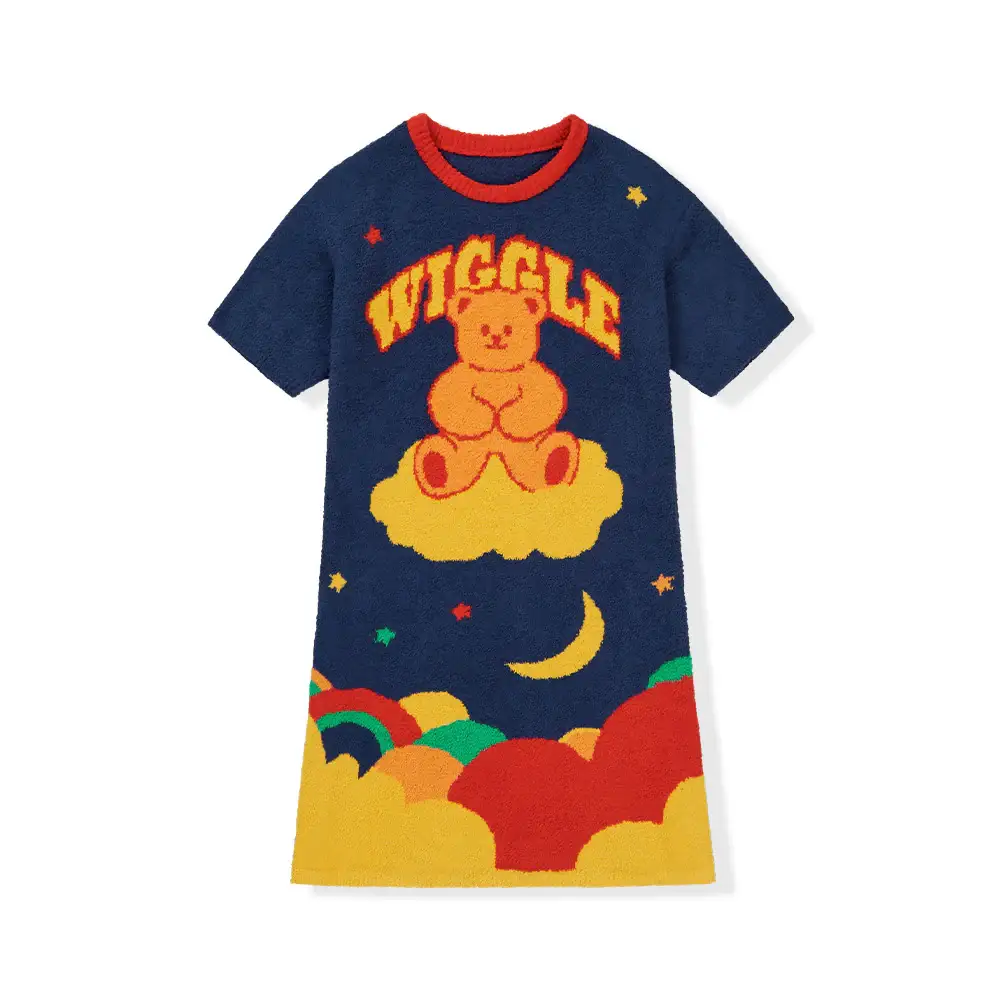 Wiggle Wiggle - Dreaming Wiggle Bear One Piece Pajamas - Image 6