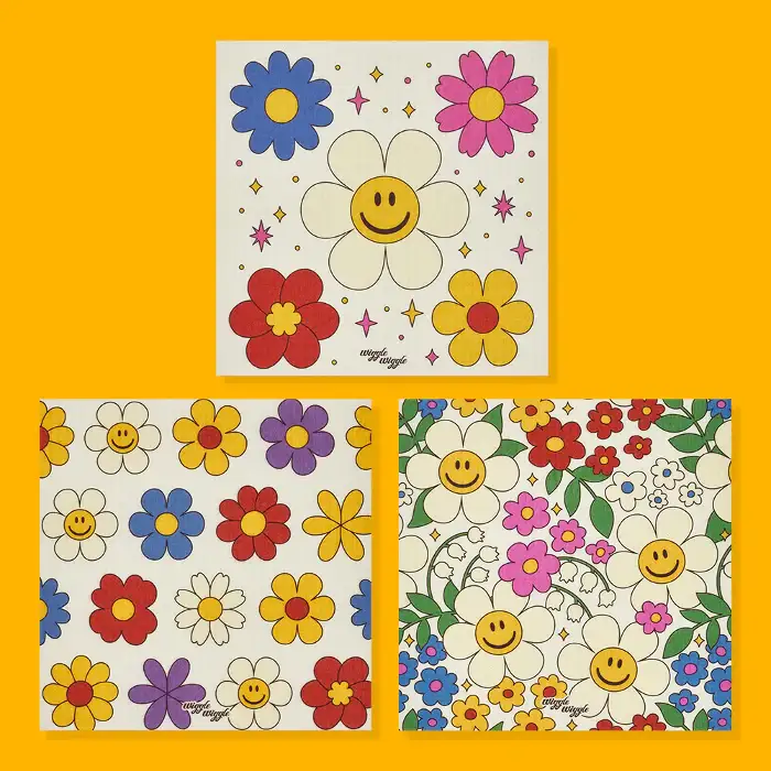 Wiggle Wiggle - Pulp Dishcloth Set - Image 4