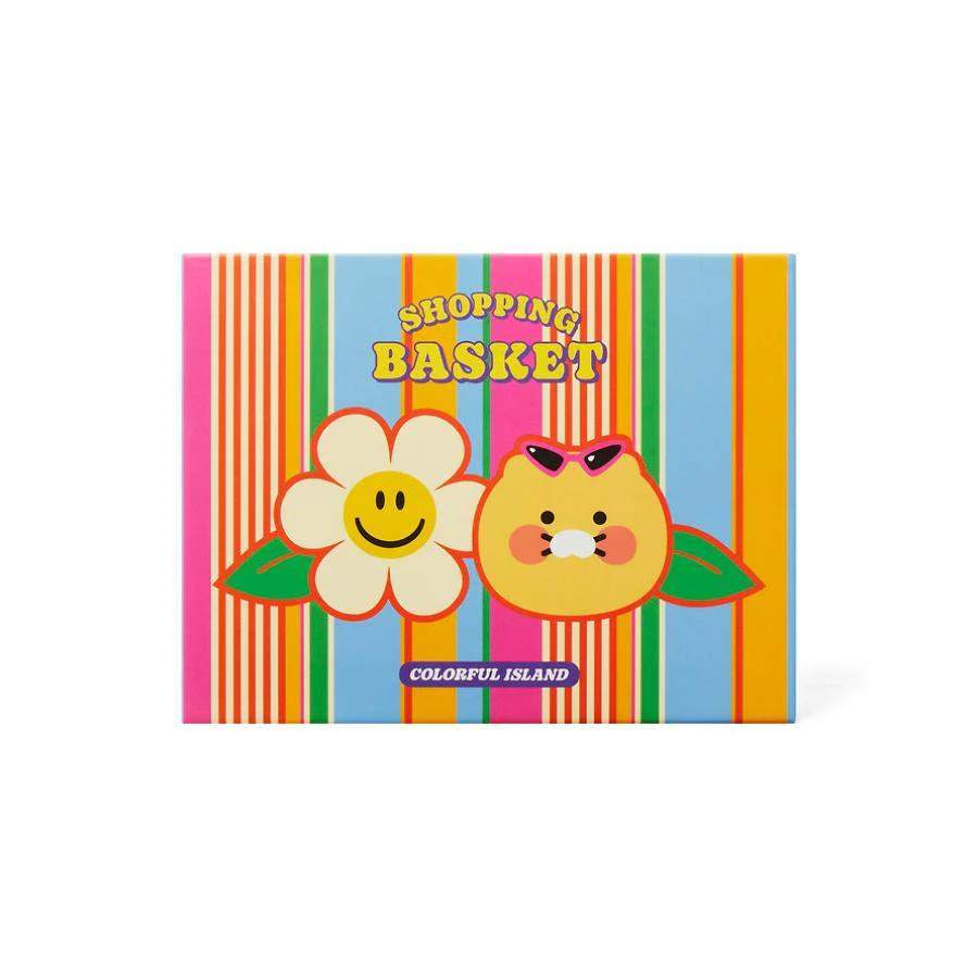 Wiggle Wiggle x Kakao Friends - Choonsik Pocket Shopping Basket (Stripe) - Image 6